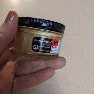 Tarrago #507 Brilliant Gold Leather Cream